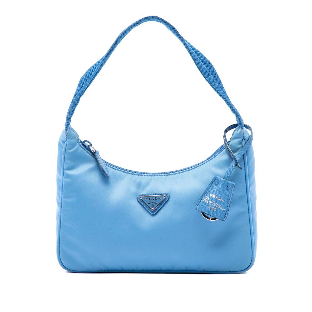 Prada Re-Edition Hobo Tessuto Mini #376063P83B